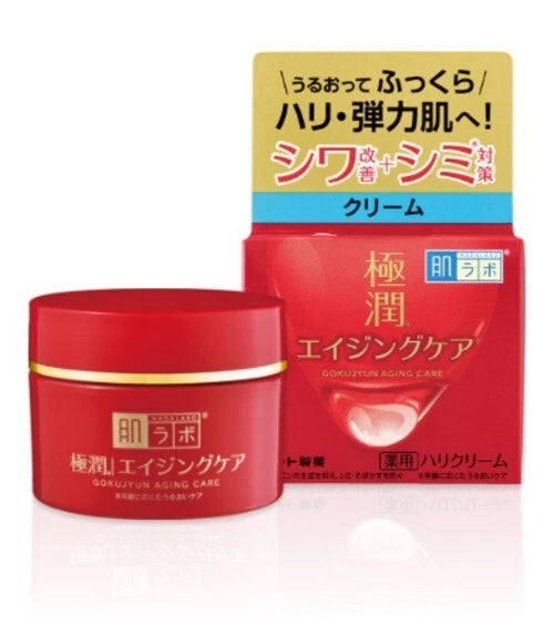 Rohto Mentholatum - Hada Labo Gokujyun Aging Care Firming Cream - 50g