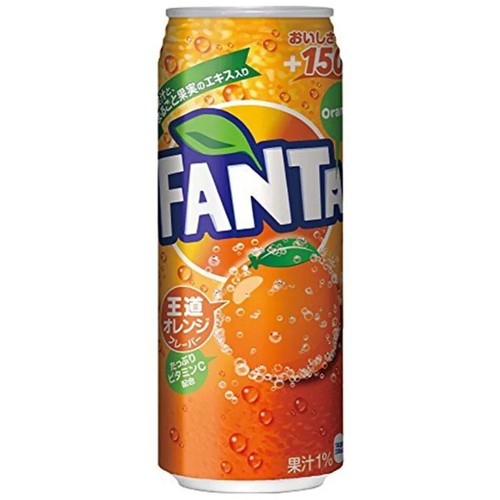 Fanta Orange Can Japan 500ml Yui mart