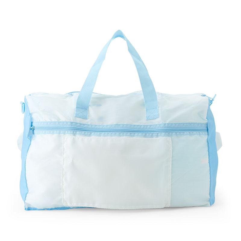 Sanrio Cinnamoroll face-shaped Boston bag opened travel size
