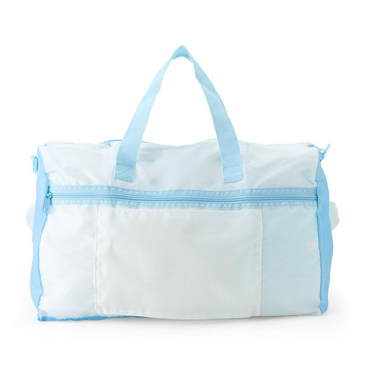 Sanrio Cinnamoroll face-shaped Boston bag opened travel size