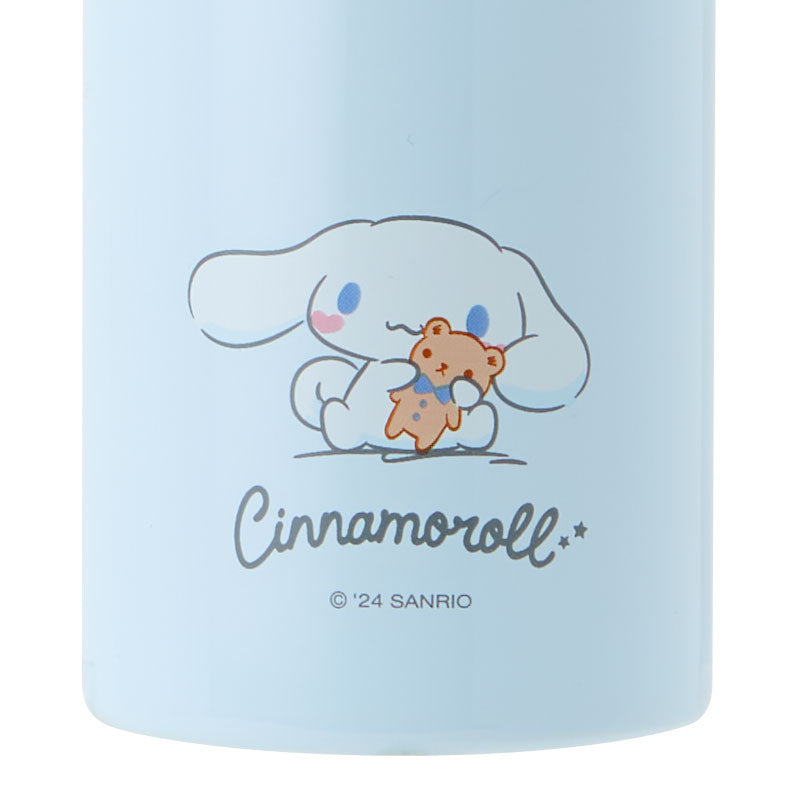 Sanrio Cinnamoroll stainless steel bottle character design close-up