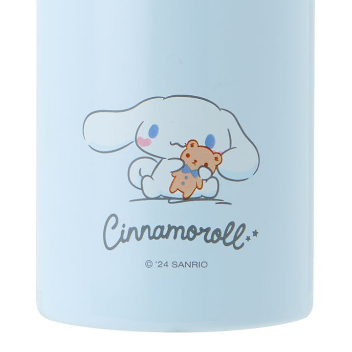 Sanrio Cinnamoroll stainless steel bottle character design close-up