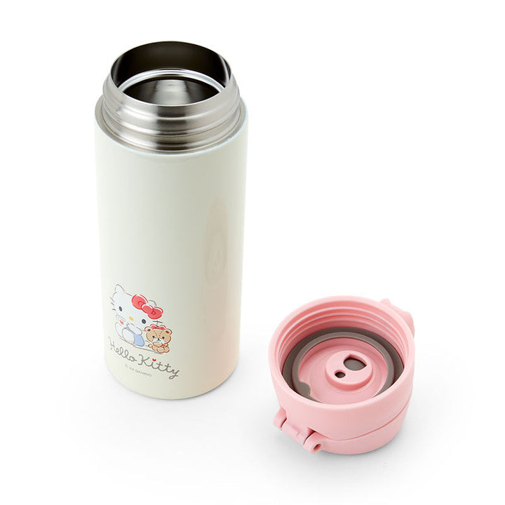 Sanrio Hello Kitty stainless steel bottle wide mouth and removable lid