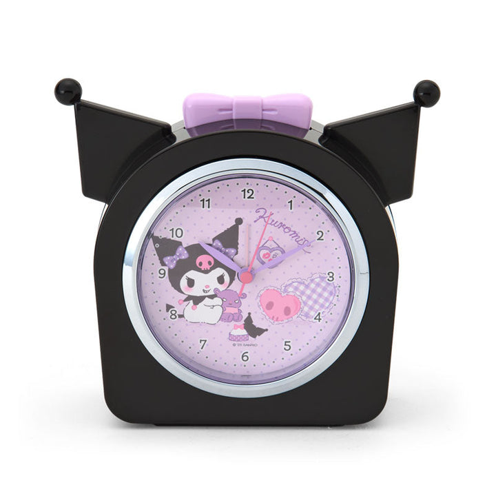 Sanrio Kuromi Snooze-n-Stop Talking Alarm Clock front view