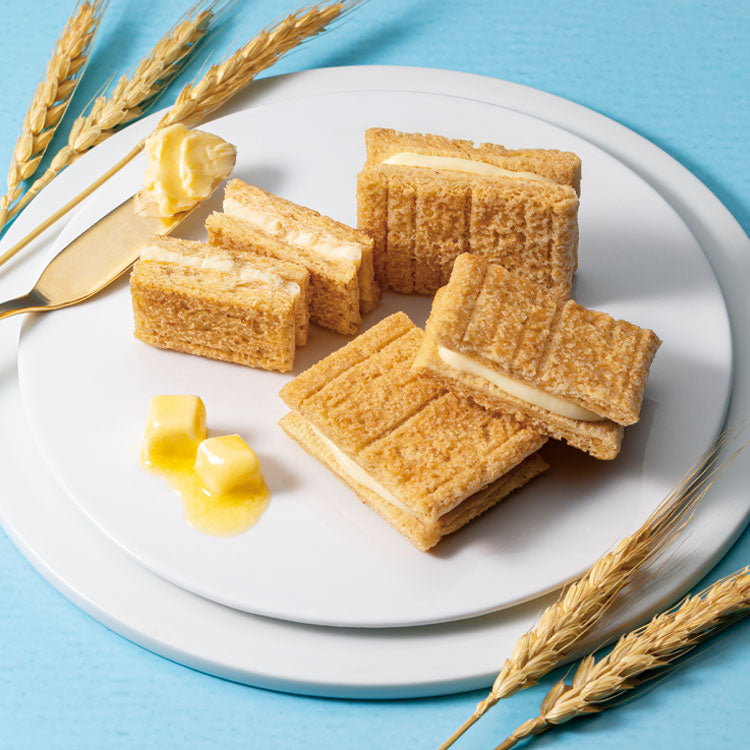 Sugar Butter Sand Tree cookie package and serving detail