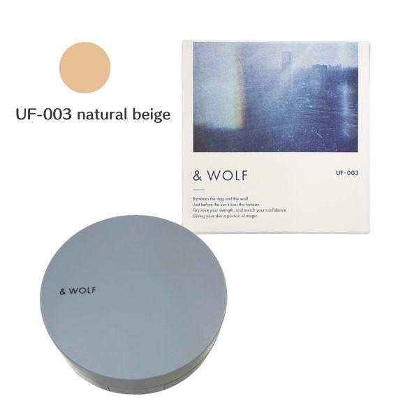 & WOLF UV Serum Liquid Foundation UF-003 Natural Beige retail package