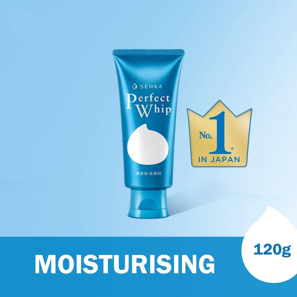 SENKA Perfect Whip Cleansing Foam 120g package detail