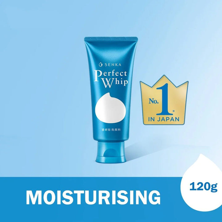 SENKA Perfect Whip Cleansing Foam 120g package detail