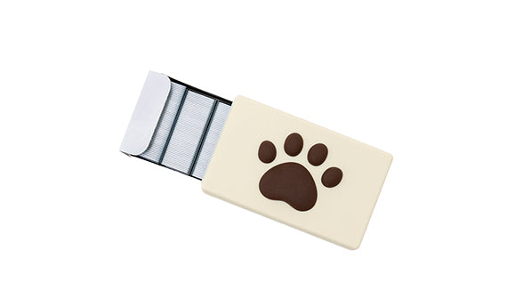 MAX Neko no Ashi Cat Paw Silicone Staple Case Brown No.10 staples