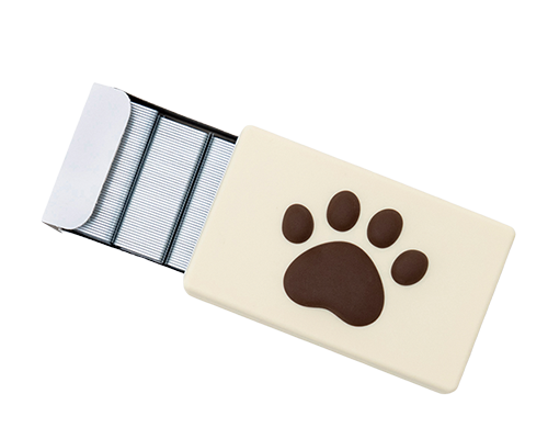 MAX cat paw silicone staple case No.10 staple box storage detail