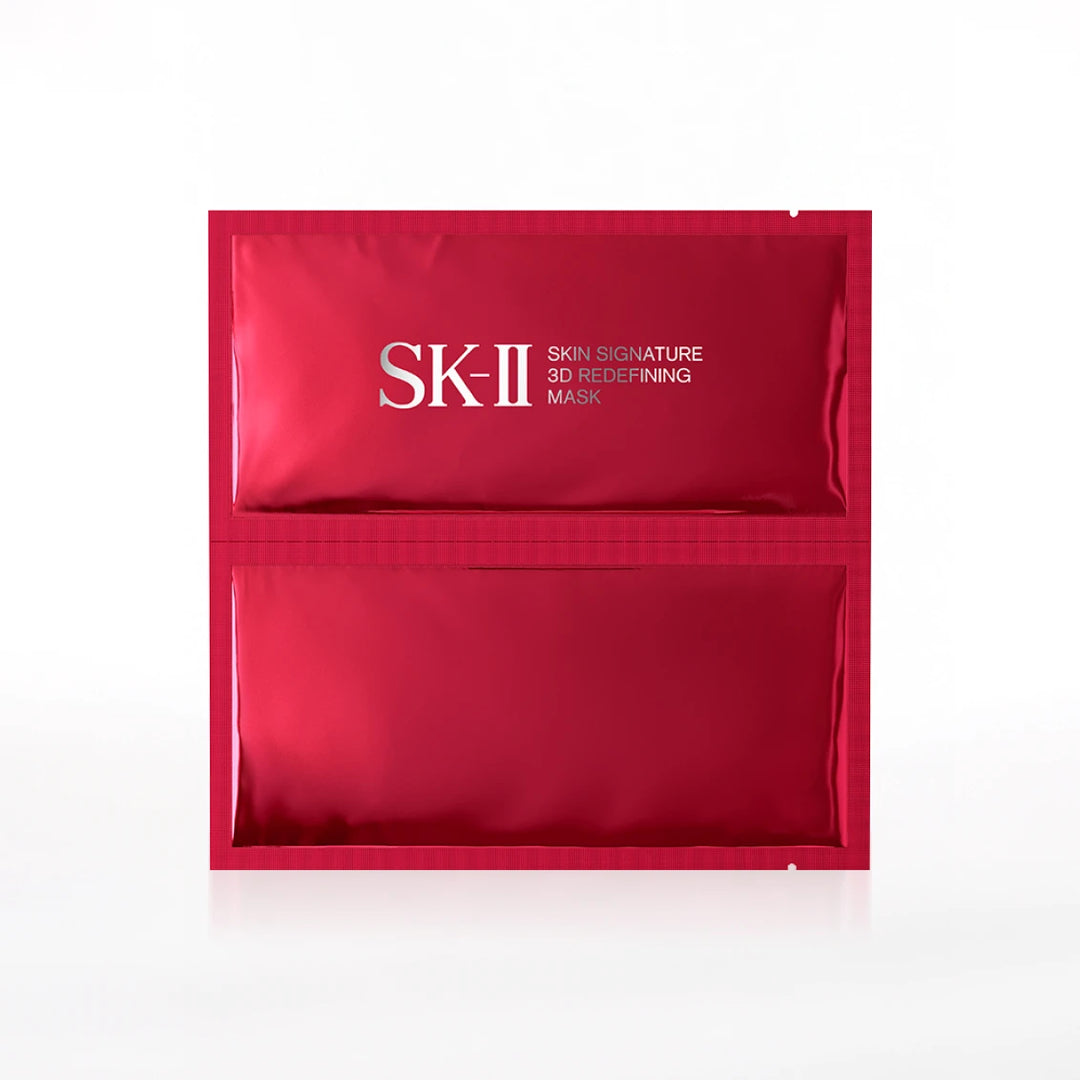 SK-II Skin Signature 3D Redefining Mask 6 Sheets front packet image