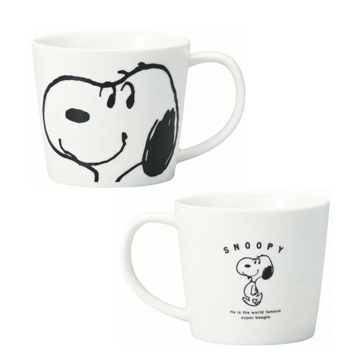 Snoopy and Woodstock Smiley Face Mug Set Umeko Zakka