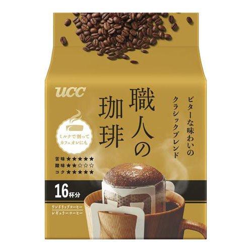 UCC drip coffee powder (gold bag/bitter classic blend) 7gx16p Yui mart