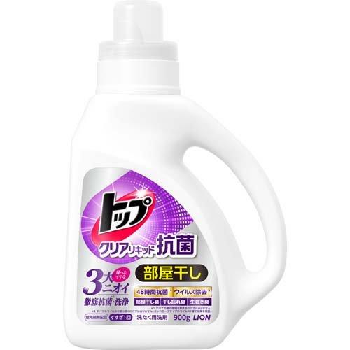 LION Clear Liquid Antibacterial Laundry Detergent 900g