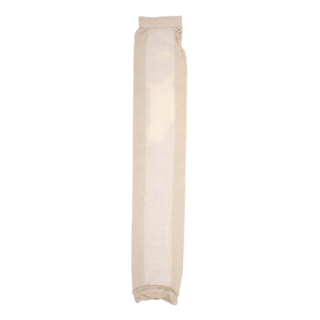 Noa Family CAT arm covers beige knitted cat silhouette detail square image
