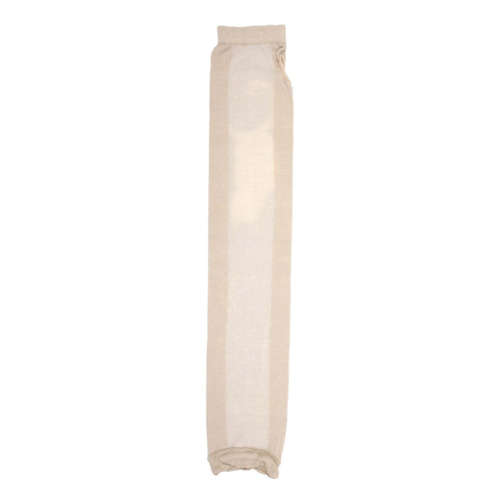 Noa Family CAT arm covers beige knitted cat silhouette detail square image