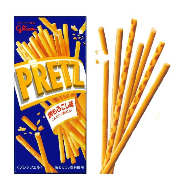 Glico Pretz Roasted Corn Flavor, 22.5g