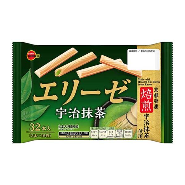 Bourbon Elise: Uji Matcha (32 Sticks) Yui mart