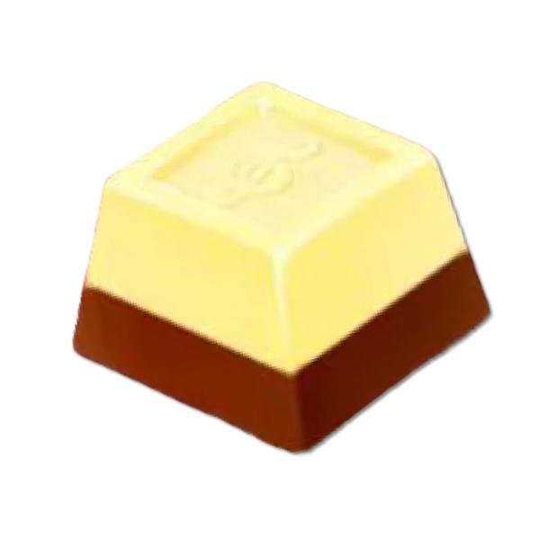 Furuta Piano two-layer milk and white chocolate piece