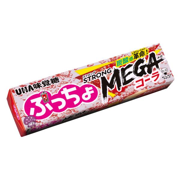 Japanese UHA Chewy Candy Strong Mega Cola Yui mart