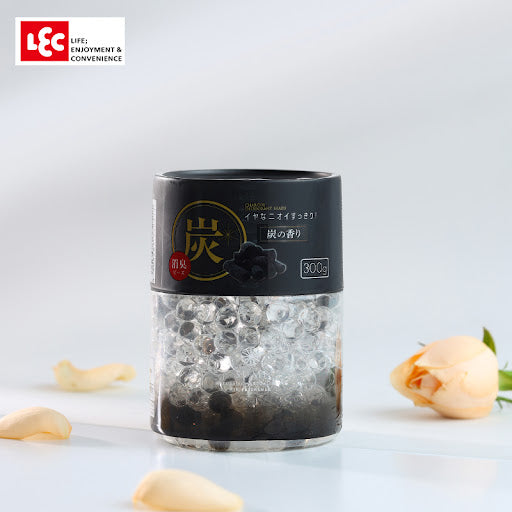 Suruga Charcoal Scent Deodorizing Beads 300g jar front