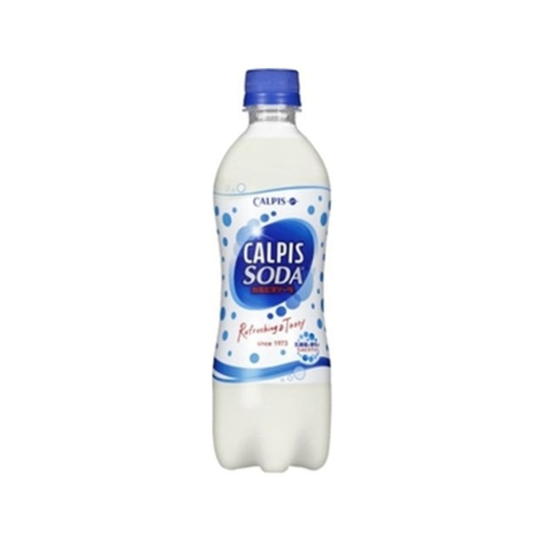 Asahi Calpis Soda sparkling lactic drink 500ml bottle square image