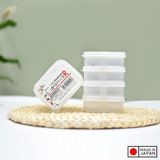 Japan 100ml plastic food storage containers 10-pack made in Japan