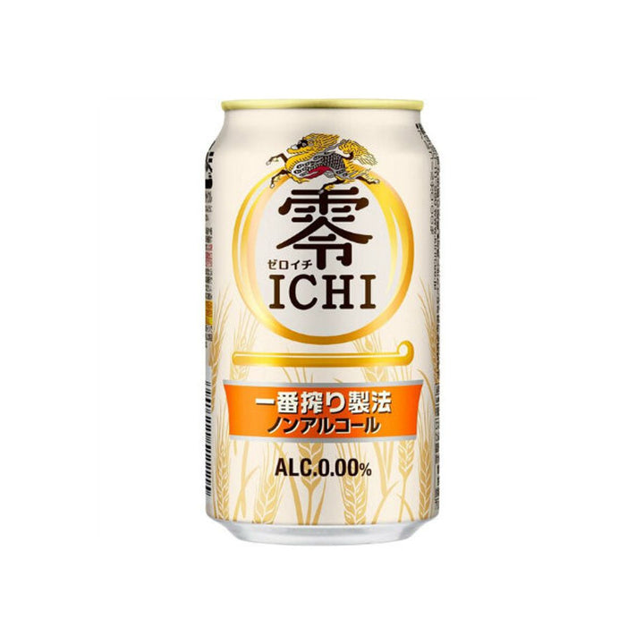 Kirin Zero Ichi 0.00% non-alcoholic beer-taste beverage 350ml can square image