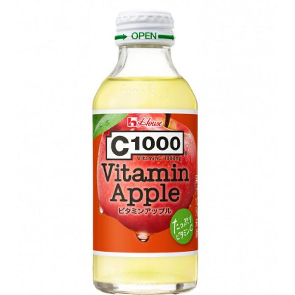 House Wellness C1000 Vitamin Apple 140ml carbonated drink bottle