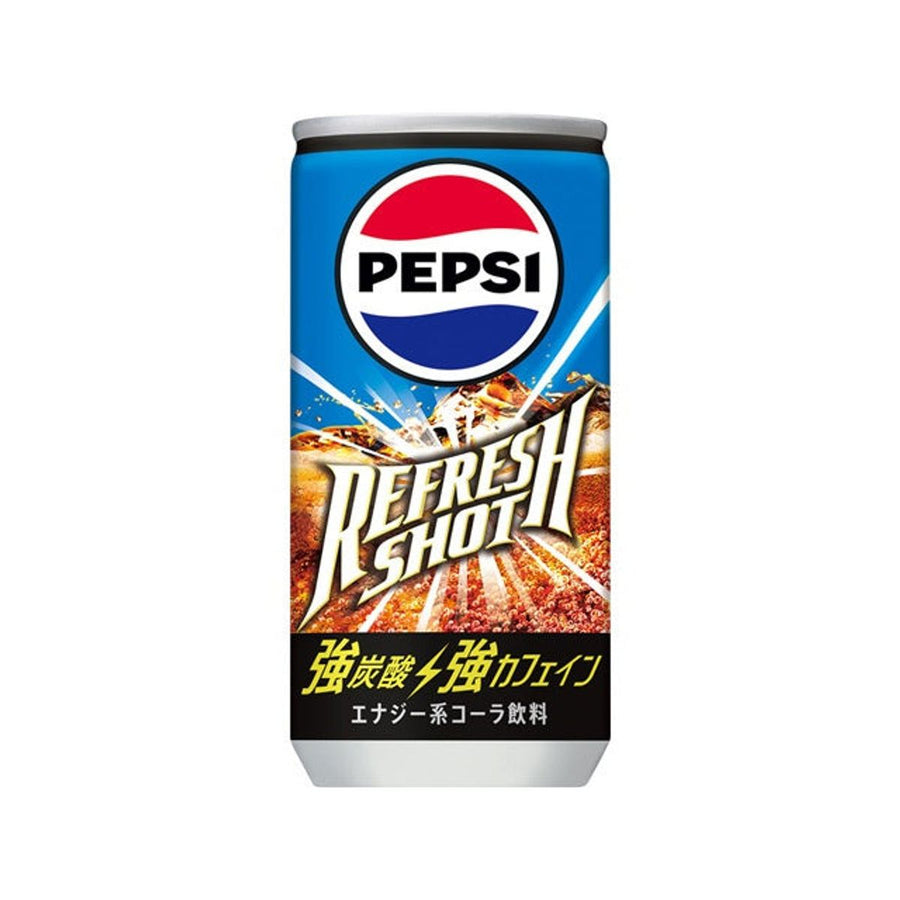 Pepsi Refresh Shot high-caffeine Japanese cola 200ml can square image