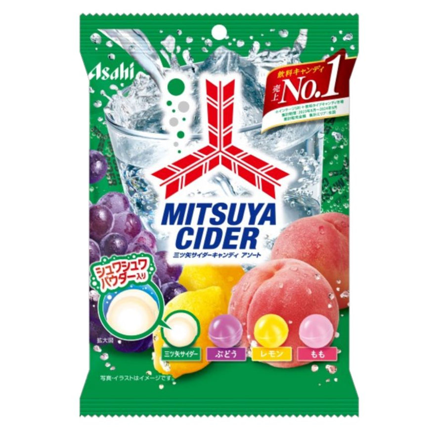 Asahi Mitsuya Cider Candy Assortment 112g square product image