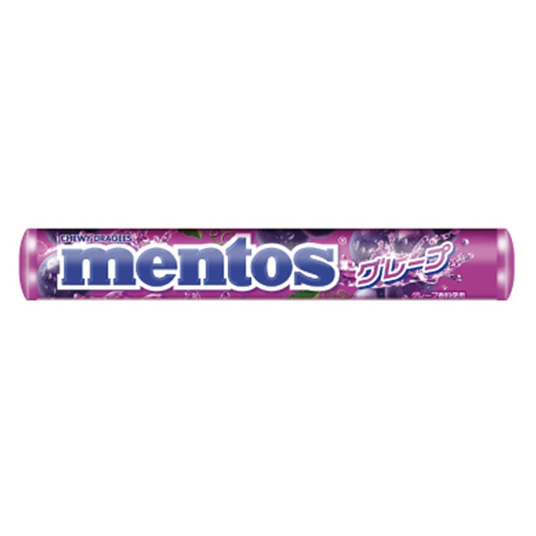 Mentos Grape Chewy Candy Roll 37.5g