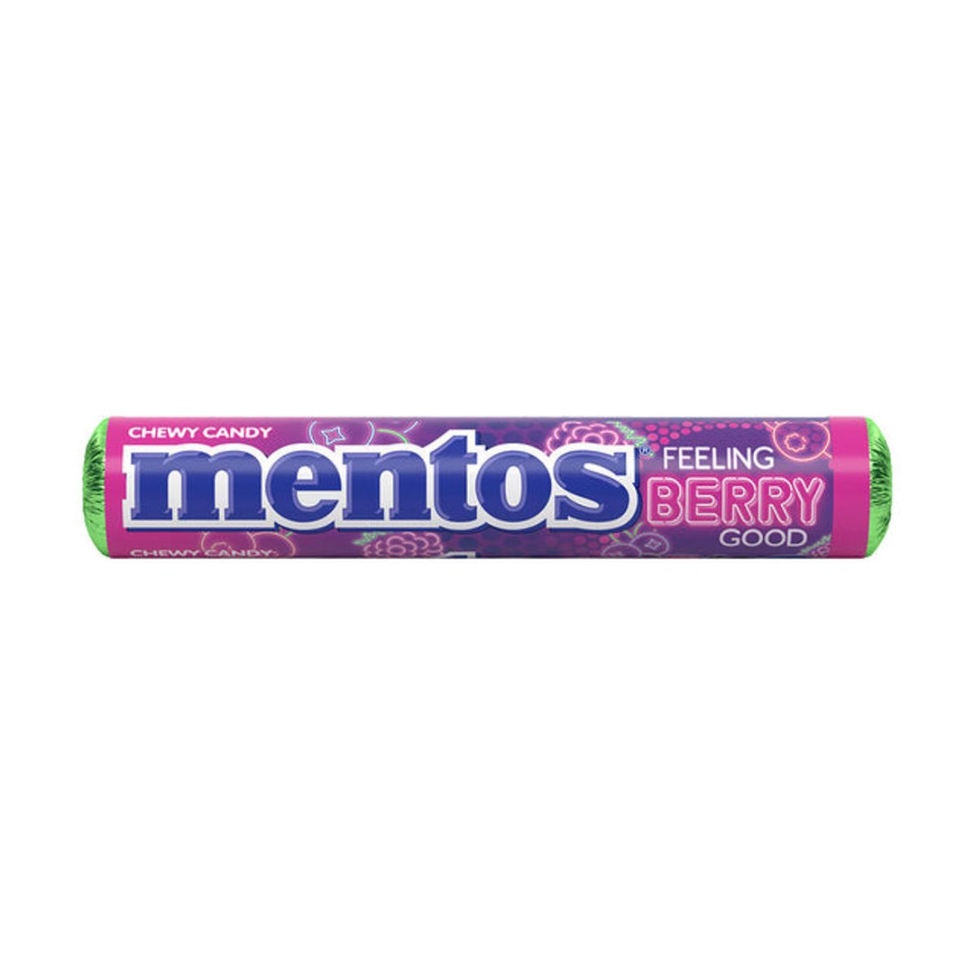 Mentos Feeling Berry Good Chewy Candy Roll 37.5g