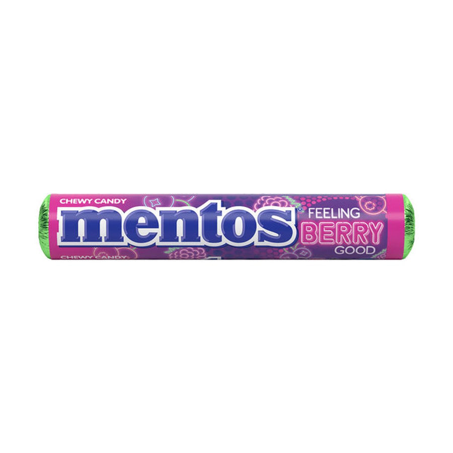 Mentos Feeling Berry Good Chewy Candy Roll 37.5g