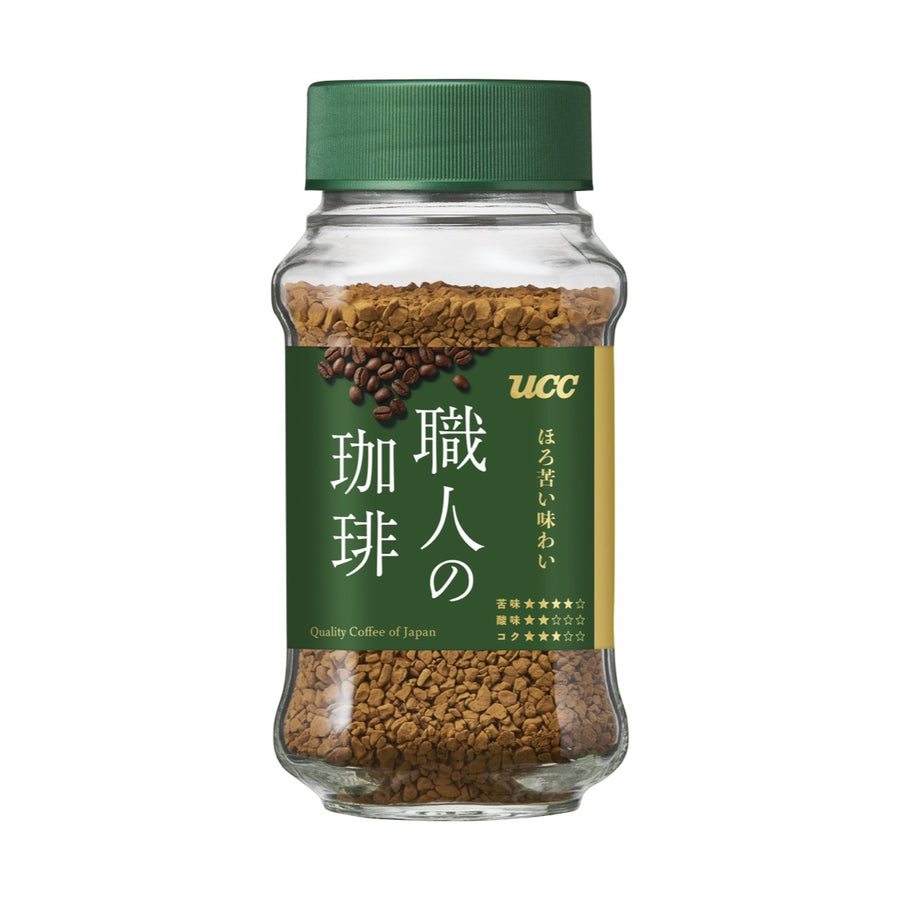 UCC Craftsman's Coffee Instant Coffee Bittersweet Taste 66g bottle image