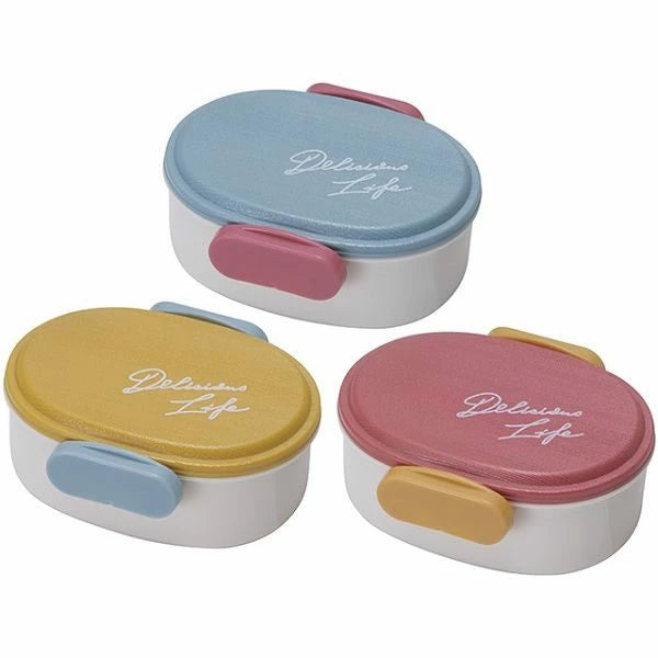Yamada Picket Oval Mini Bento Lunch Box 260ml assorted colors