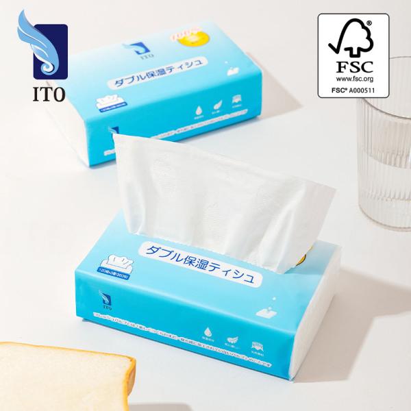 ITO Double Moisturizing Soft Tissues 3 Pack product front