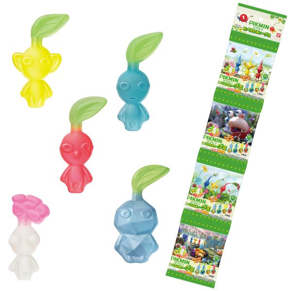 Bandai  Pickmin Gummies, 4-pack, 15g x 4